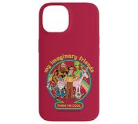 My Imaginary Friends Unicorn Alien Bigfoot Retro Adult Humor Carcasa para iPhone 14