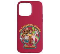 My Imaginary Friends Unicorn Alien Bigfoot Retro Adult Humor Carcasa para iPhone 15 Pro Max