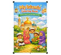 My Islamic Coloring Book: 20 Fun Islamic Coloring Pages for Kids