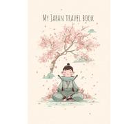 My Japan Travel Book: Japan Travel Stamp Book 6x9 - Samourai Cover Notebook & Diary for EkiStamps- 100BlankPages for Travel Memories- Great Gift for Kids &Adults