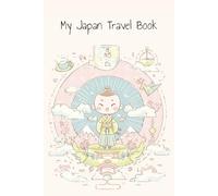 My Japan Travel Book: Japan Travel Stamp Book 6x9 - Samourai Cover Passport-Size Notebook & Diary for EkiStamps- 100BlankPages for Travel Memories- Great Gift for Kids &Adults