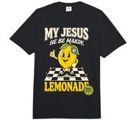 My Jesus He Be Making Lemonade Faith Retro Groovy Apparel Comfort Colors Adult Heavyweight T-Shirt