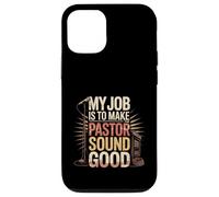My Job Is To Make The Pastor Sound Good Church Operator - Carcasa para iPhone 12/12 Pro