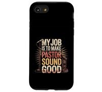 My Job Is To Make The Pastor Sound Good Church Operator - Carcasa para iPhone SE (2020) / 7/8