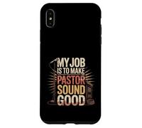 My Job Is To Make The Pastor Sound Good Church Operator - Carcasa para iPhone XS MAX