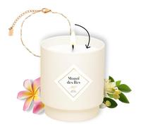 MY JOLIE CANDLE - Pulsera de Oro y Perlas Beige Monoï de las Islas Les Essentielles 45H