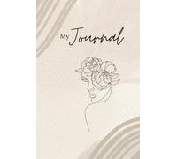 My Journal: Aesthetic Hardbound Cover Notebook for Women| Lined 200 Pages |5.5x8.5 Book with Large pocket| Modern look-Perfect for Daily Journaling and Mindful Practices