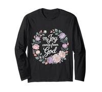 My Joy Comes from God Fe Cristiano Creyente |- Manga Larga