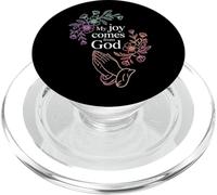 My Joy Comes from God Fe Cristiano Creyente - PopSockets PopGrip para MagSafe