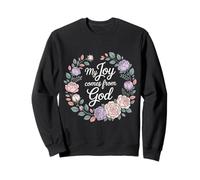 My Joy Comes from God Fe Cristiano Creyente |- Sudadera