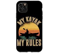 My Kayak My Rules Vintage Kayak Kayak Lago de navegación Carcasa para iPhone 11 Pro MAX