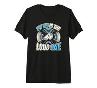 My Kid Is The Loud One Band Mom Marching Band Silbato Camiseta Premium