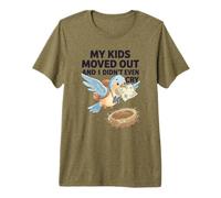 My Kids Moved out Síndrome Cita Parenting Divertido Vacío Camiseta Premium