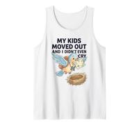 My Kids Moved out Síndrome Cita Parenting Divertido Vacío Camiseta sin Mangas