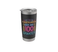 My Kindergarten Kids Are 100 Days Smarter Back To School Vaso térmico de acero inoxidable de doble pared