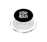 My Kitchen My Rules Funny Cooking Chef Cita PopSockets PopGrip para MagSafe