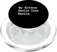 My Kitchen Smells Like Paella Divertida Paella Minimalista PopSockets PopGrip para MagSafe