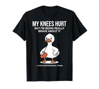My Knees Hurt But I’M Being Really Brave About It Pickleball Camiseta