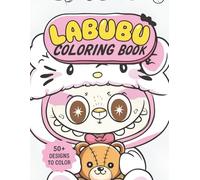 My Labub'u Plush Coloring Book: Super Cute Pages for kids