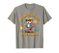 My Last First Day High School Dog Cool Back to School Camiseta