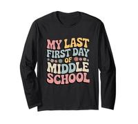 My Last First Day of Middle School Groovy Retro Manga Larga