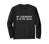 My Lederhosen Is In The Wash Funny Oktoberfest Manga Larga