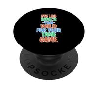 MY Leo SOUL'S Too Wild FOR Your Tame Game PopSockets PopGrip Adhesivo