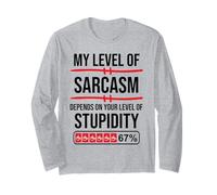 My Level of Sarcasm Depends On Your Level of Stupidity Work Manga Larga