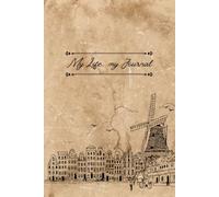 My Life: Aesthetic Notebook with Tulip Flower Design inside: for Daily Journaling, Creative Writing, School Notes, and Elegant Gifting