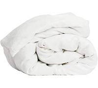 My Linen Home Funda Nórdica de Lino 100% Lavado a la Piedra Blanco, Edredón Doble 200x200cm I Lavable a Máquina I Hipoalergénicas, Reguladoras de la Temperatura y Transpirables
