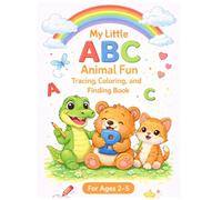My Little ABC Animal fun Tracing, Coloring and Finding Book