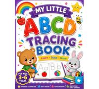 My Little ABCD Tracing Book: Fun Alphabet Letter Tracing Practice for Kids Ages 3-6