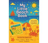 My Little Beach Book: A simple interactive Summer Colouring & Activity Book for 5-Year-Olds