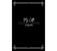 My Little Black Book of Daily Tasks - Daily planner: Organiser | Notebook | Blank dates | Diary | ADHD | Tasks | Contacts | 365 days | A5 | 5.8x8.3 Inches | 148x210mm