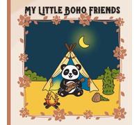 My Little Boho Friends: An Adult Coloring Book of Whimsical Animals