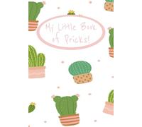 My Little Book of Pricks!-Blood Sugar Log/Journal: Discreet, 1 yr book with wkly detailed pages & extra lined pages, Diabetic supplies, Diabetic Humor, 6x9, Gift for Adults/Kids/Diabetics