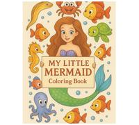 My Little Mermaid Coloring Book