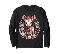 My Little Okapi Forest Giraffe Zoo Animal Cute Manga Larga