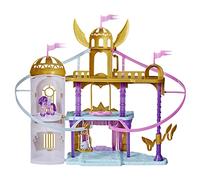 My Little Pony: A New Generation - Castillo Real - Castillo de 55,5 cm con 2 tirolinas - Figura de la Princesa Petals