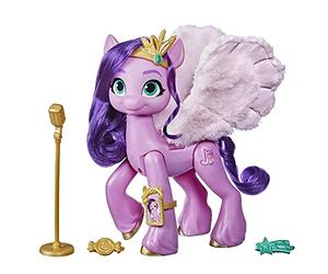 My Little Pony: A New Generation Movie Singing Star Princess Pipp Petals - 15-cm Pink Pony That Sings and Plays Music, Toy for Kids Age 5 and Up