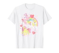 My Little Pony Adorable Rainbow Friendship Distressed Poster Camiseta