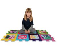 My Little Pony Alfombra Puzzle Gigante Juego Niños Suelo Dormitorio, Piscina