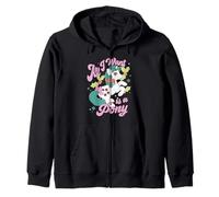 My Little Pony Christmas All I Want Is A Pony Vintage Poster Sudadera con Capucha