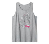My Little Pony Cute Anatomy of A Pony Line Art Camiseta sin Mangas