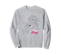 My Little Pony Cute Anatomy of A Pony Line Art Sudadera
