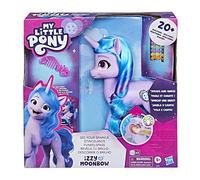 My Little Pony: Deja tu Huella - Izzy Moonbow Revela tu Brillo - Poni de 20 cm con música y Luces