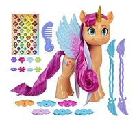 My Little Pony: Deja tu Huella - Sunny Starscout Peinados con Estilo - Poni de 15 cm con Accesorios para el Pelo