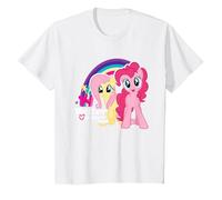 My Little Pony Fluttershy Mejor Juntos Camiseta, Niños, Blanco, 6 años
