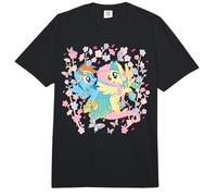 My Little Pony: Friendship Is Magic Fluttershy Rainbow Dash Comfort Colors Adult Heavyweight T-Shirt