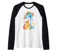 My Little Pony: Friendship Is Magic Fun Duo Rainbow Painting Camiseta Manga Raglan